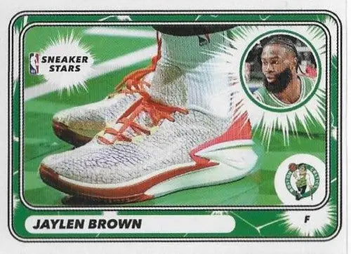 2024-25 Panini NBA Stickers #32 Jaylen Brown NM Near Mint Celtics ID:82685 - Basketball Card Single