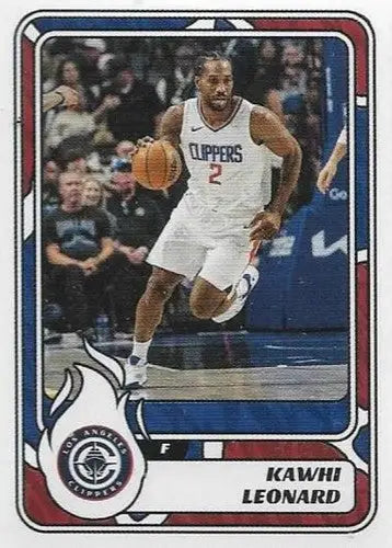 2024-25 Panini NBA Stickers #346 Kawhi Leonard NM Near Mint Clippers ID:82691 - Basketball Card Single