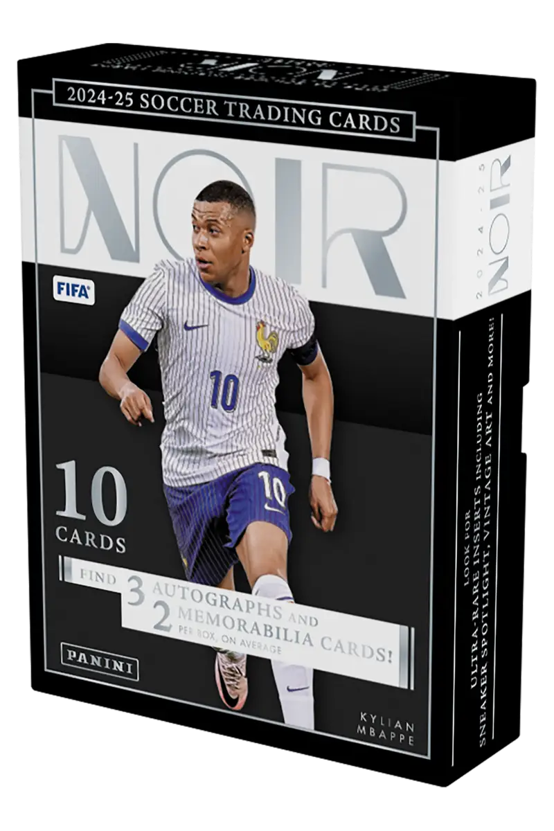 2024-25 Panini Noir Soccer Hobby Box | Columbia Sports Cards - Sports Card Hobby Boxes