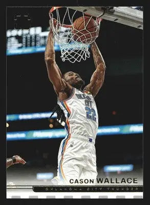 2024-25 Panini Photogenic Cason Wallace #16 Oklahoma City Thunder - Basketball Card Single