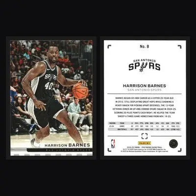 2024-25 Panini Photogenic Harrison Barnes #8 San Antonio Spurs - Basketball Card Single