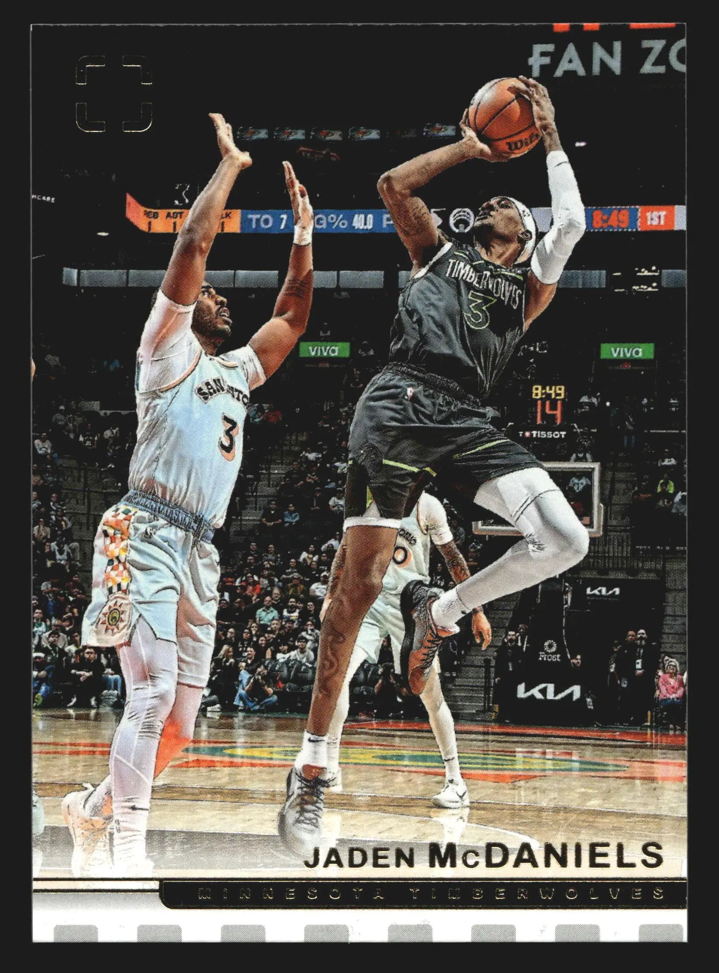 2024-25 Panini Photogenic Jaden McDaniels #85 Minnesota Timberwolves - Basketball Card Single