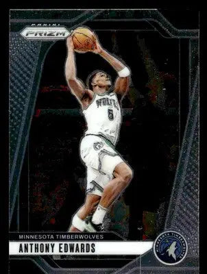 2024-25 Panini Prizm #100 Anthony Edwards - Basketball Card Single