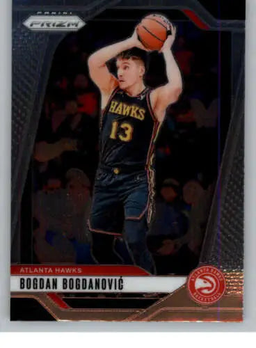 Bogdan Bogdanovic basketball card from Panini Prizm 2024-25 with original gloss