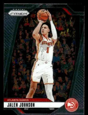 2024-25 Panini Prizm #120 Jalen Johnson Base Atlanta Hawks - Basketball Card Single
