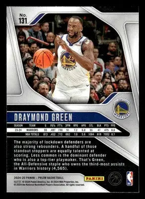 2024-25 Panini Prizm #131 Draymond Green - Basketball Card Single