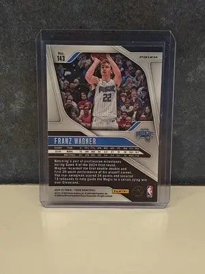 2024-25 Panini Prizm #143 Franz Wagner Red Cracked Ice - Basketball Card Single