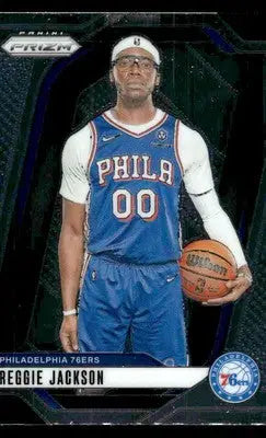 2024-25 Panini Prizm #162 Reggie Jackson Base Philadelphia 76ers - Basketball Card Single