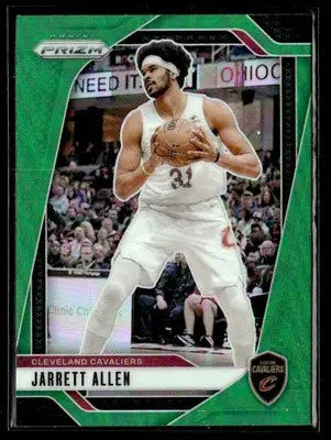 2024-25 Panini Prizm #169 Jarrett Allen Prizms Green - Basketball Card Single