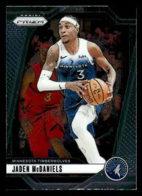 2024-25 Panini Prizm #175 Jaden McDaniels - Basketball Card Single