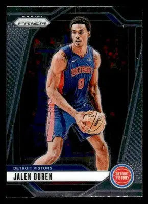 2024-25 Panini Prizm #20 Jalen Duren - Basketball Card Single