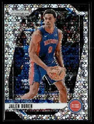 2024-25 Panini Prizm #20 Jalen Duren Prizms Fast Break - Basketball Card Single
