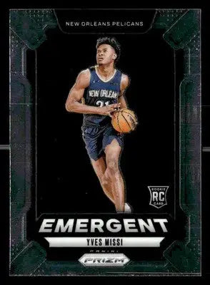 2024-25 Panini Prizm #21 Yves Missi Emergent - Basketball Card Single