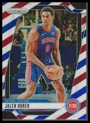 2024-25 Panini Prizm #211 Malik Beasley Prizms Red White and Blue - Basketball Card Single