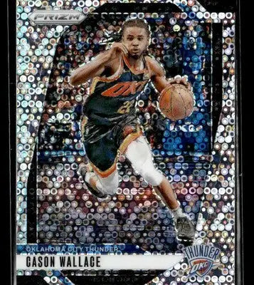 2024-25 Panini Prizm #212 Cason Wallace Prizms Fast Break - Basketball Card Single