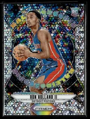 2024-25 Panini Prizm #23 Ron Holland II Kaleidoscopic Prizms Fast Break - Basketball Card Single