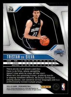 2024-25 Panini Prizm #256 Tristan da Silva - Basketball Card Single