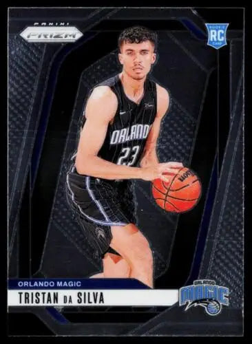 Original gloss Tristan da Silva Panini Prizm basketball rookie card 2024-25