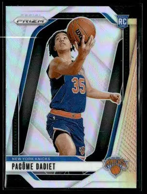 2024-25 Panini Prizm #259 Pacome Dadiet Prizms Silver - Basketball Card Single