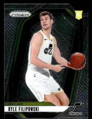 2024-25 Panini Prizm #263 Kyle Filipowski Base RC Utah Jazz - Basketball Card Single