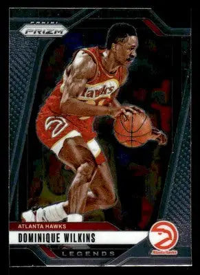 2024-25 Panini Prizm #282 Dominique Wilkins Base HOF Atlanta Hawks - Basketball Card Single