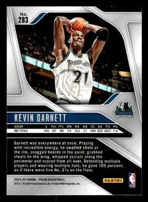 2024-25 Panini Prizm #283 Kevin Garnett - Basketball Card Single