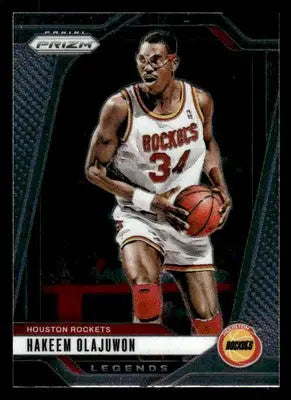 2024-25 Panini Prizm #296 Hakeem Olajuwon - Basketball Card Single