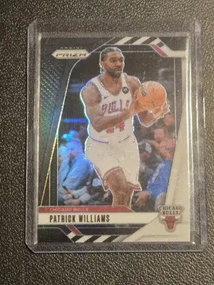 2024-25 Panini Prizm #68 Patrick Williams Prizms Black White - Basketball Card Single