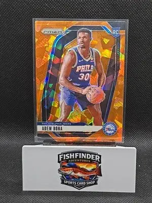 2024-25 Panini Prizm - Adem Bona #267 Orange Ice Prizm (RC) - Basketball Card Single
