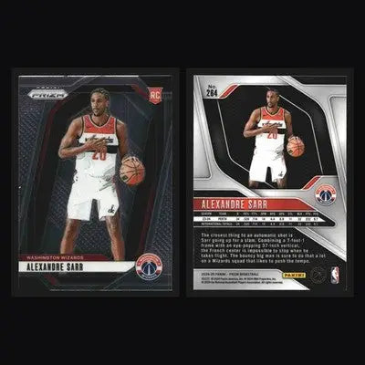 2024-25 Panini Prizm Alexandre Sarr #264 RC Wizards - Basketball Card Single