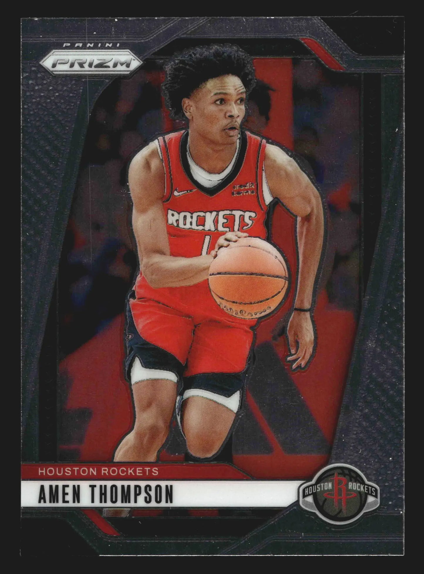 2024-25 Panini Prizm Amen Thompson #118 Houston Rockets - Basketball Card Single