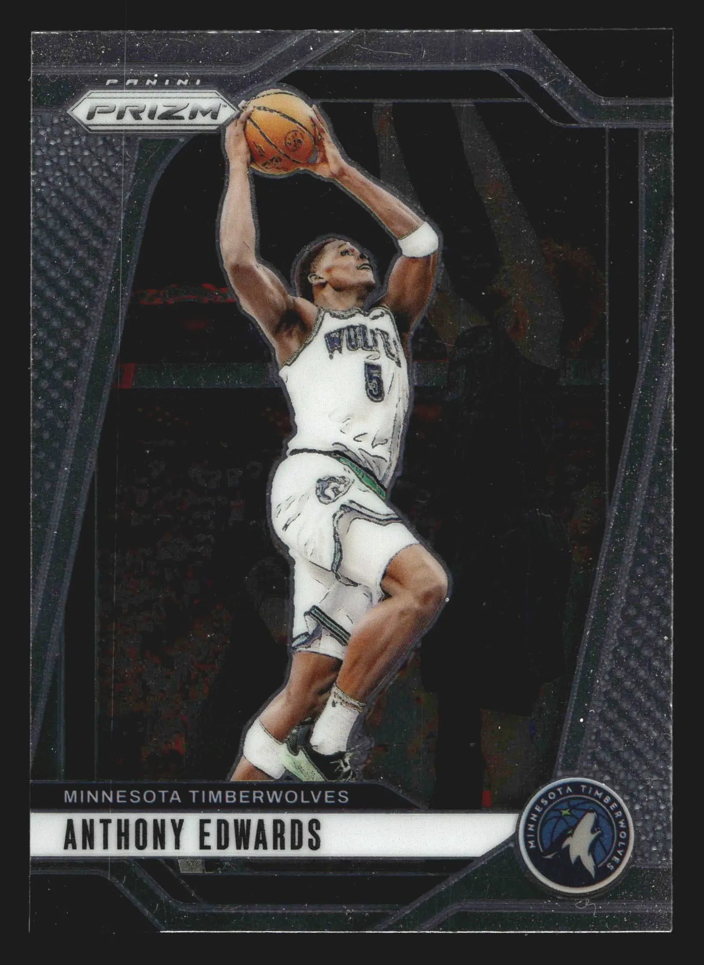 2024-25 Panini Prizm Anthony Edwards #100 Minnesota Timberwolves - Basketball Card Single