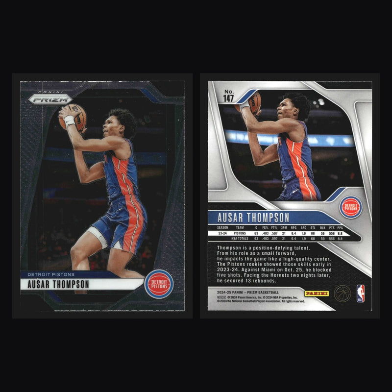 2024-25 Panini Prizm Ausar Thompson #147 Detroit Pistons