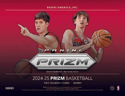 2024-25 Panini Prizm Basketball Hobby Box with Prizm NBA Basketball Trading Card