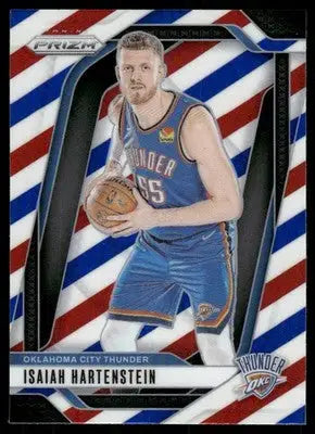 2024-25 Panini Prizm Basketball Isaiah Hartenstein #154 Red White Blue - Basketball Card Single