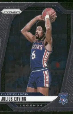 2024-25 Panini Prizm Basketball Julius Erving #292 Basketball - Basketball Card Single