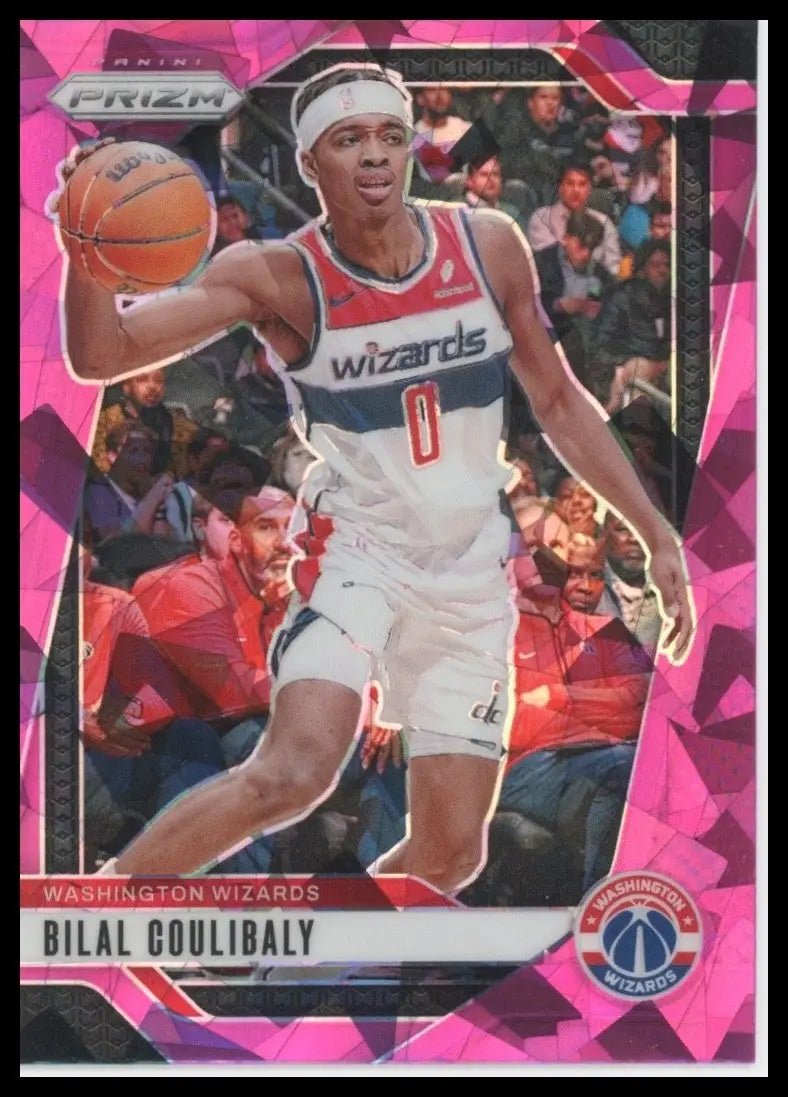 2024-25 Panini Prizm - Bilal Coulibaly #36 Pink Ice Prizm