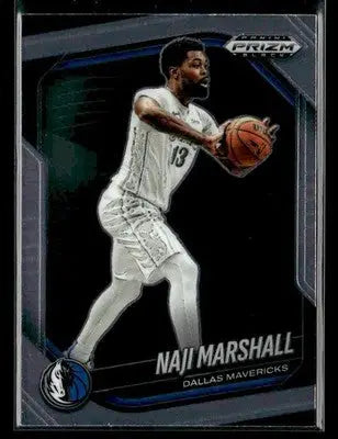 2024-25 Panini Prizm Black #128 Naji Marshall