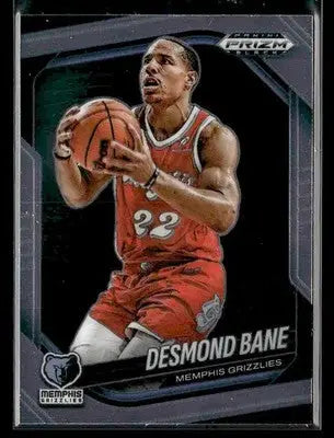 2024-25 Panini Prizm Black #18 Desmond Bane Base Memphis Grizzlies - Basketball Card Single