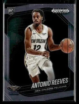 2024-25 Panini Prizm Black #214 Antonio Reeves - Basketball Card Single
