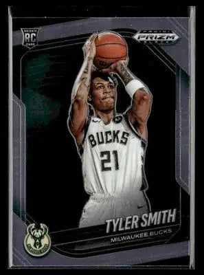 2024-25 Panini Prizm Black #243 Tyler Smith Base RC Milwaukee Bucks - Basketball Card Single