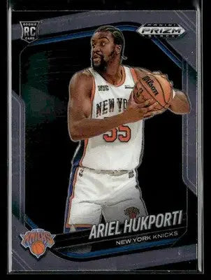 2024-25 Panini Prizm Black #244 Ariel Hukporti - Basketball Card Single
