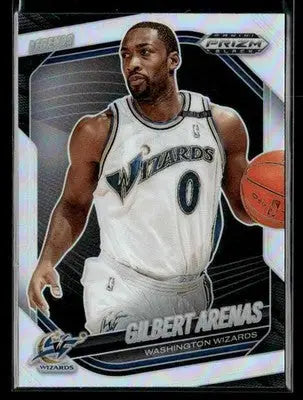 2024-25 Panini Prizm Black #266 Gilbert Arenas Legends Silver Prizm - Basketball Card Single