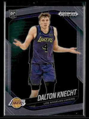 2024-25 Panini Prizm Black #33 Dalton Knecht - Basketball Card Single