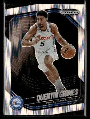 2024-25 Panini Prizm Black #63 Quentin Grimes Skewed Prizm #117/249 - Basketball Card Single