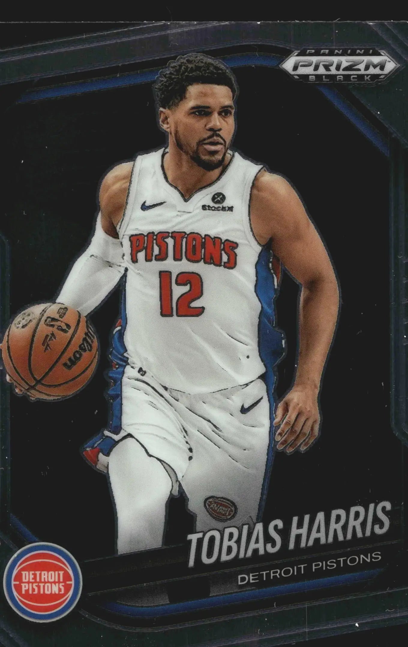 2024-25 Panini Prizm Black Tobias Harris #95 Detroit Pistons