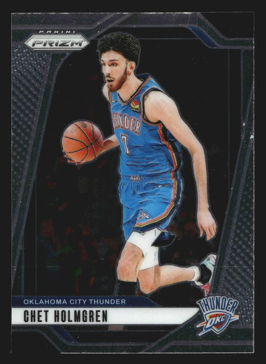 2024-25 Panini Prizm Chet Holmgren #17 Oklahoma City Thunder - Basketball Card Single