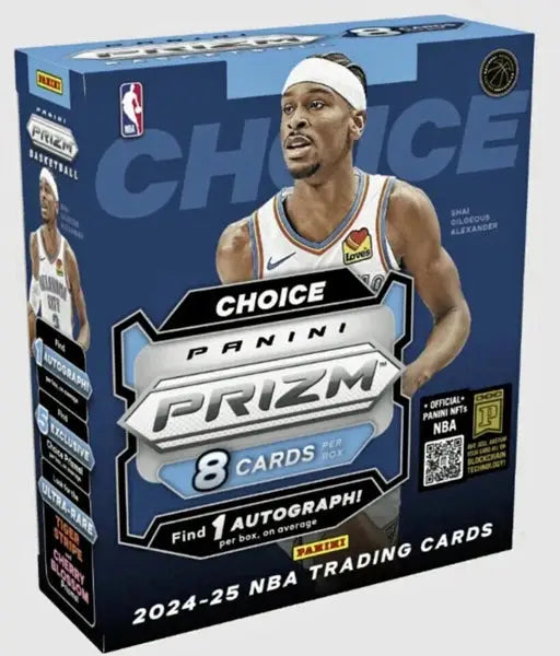 2024-25 Panini Prizm Choice Basketball Box with NBA trading cards