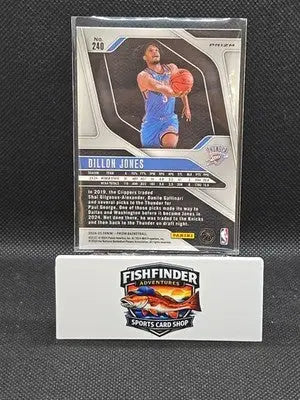 2024-25 Panini Prizm - Dillon Jones #240 Hyper Prizm (RC) - Basketball Card Single