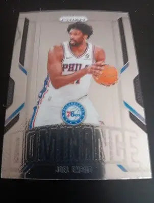 2024-25 Panini Prizm - Dominance Joel Embiid #10. Sixers. NRMT+ - Basketball Card Single